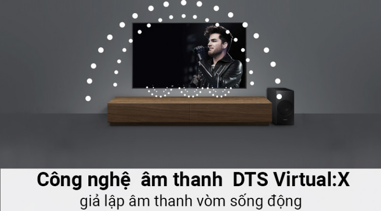 Smart Tivi LG 4K 75 inch 75SM9000PTA - Âm thanh trong trẻo, sống động cùng công nghệ DTS Virtual:X 