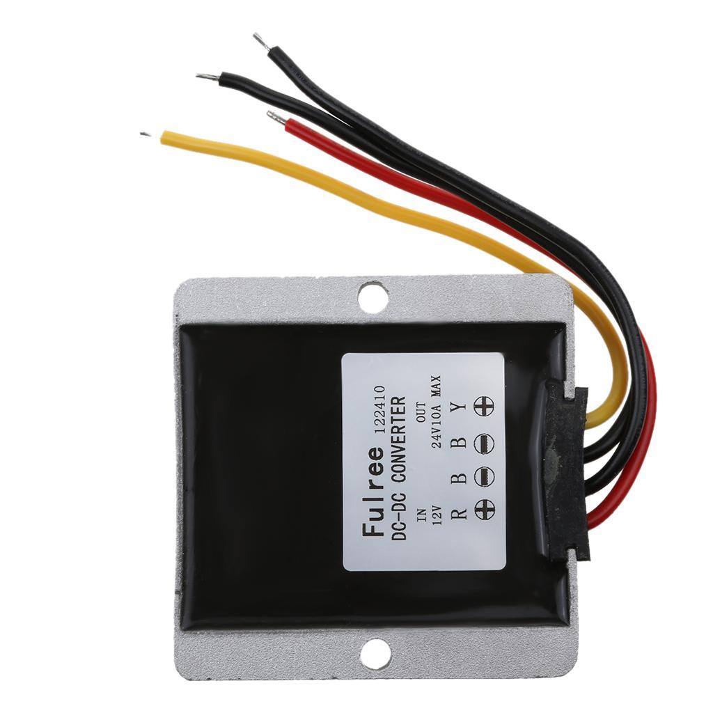 3Pieces DC 12V To 24V 10A 240W Step Up Boost Power Supply Converter Regulator Module