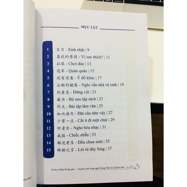 Sách - combo: Tự học tiếng Trung qua truyện cười song ngữ trung việt + 101 thông điệp thay đổi cuộc đời phụ nữ + DVD tài liệu