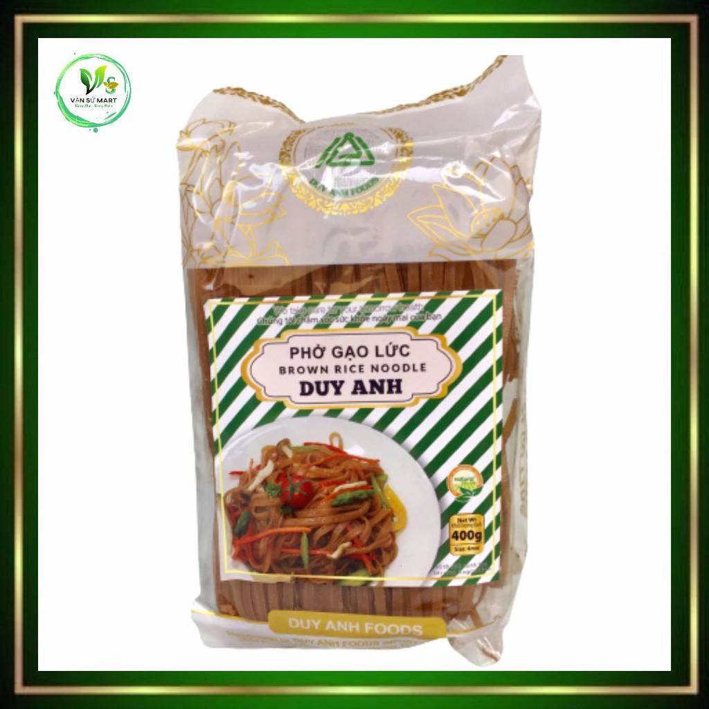 Phở gạo lứt Duy Anh Foods/400G/Hàng Việt Nam Xuất Khẩu/Hàng Việt Nam chất lượng cao/Thực dưỡng ăn kiêng/Giảm cân