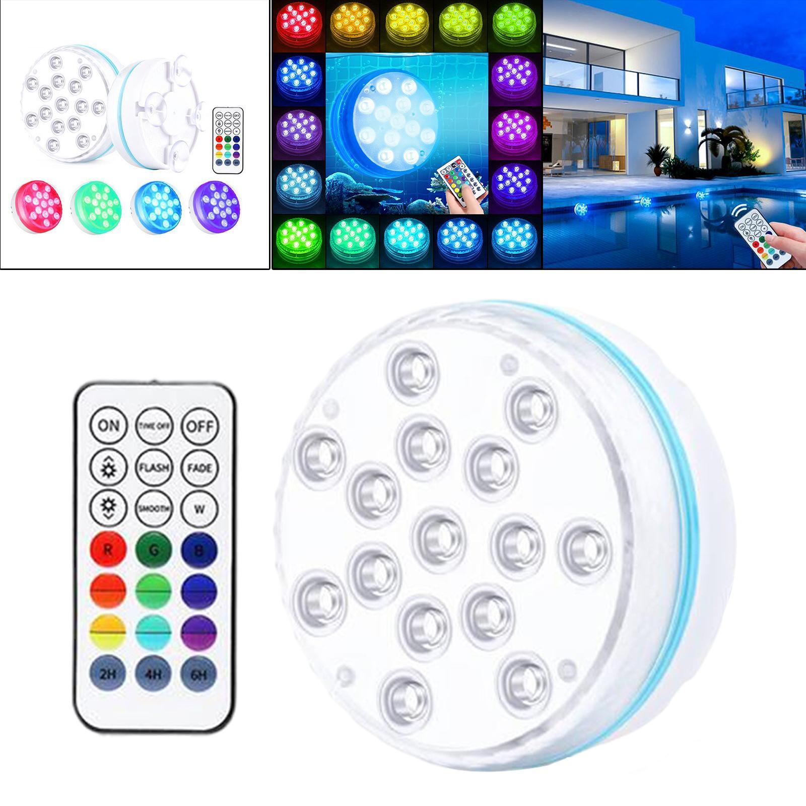 Submersible LED RGB Lights Decoration 21 Key for Home Decor Lighting Pond 1