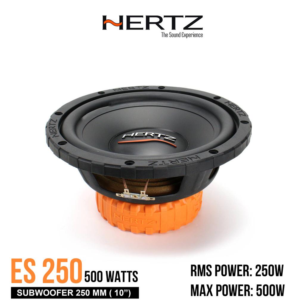 Loa Siêu Trầm Hertz ES 250 - Loa Subwoofer Chất Lượng Cao Cho Hệ Thống Âm Thanh Ô Tô đến từ Italia
