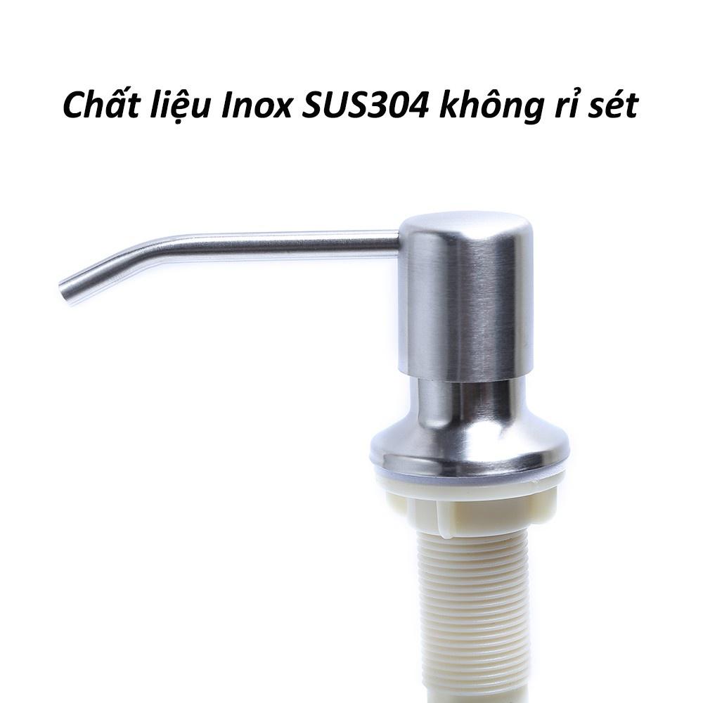 Bộ vòi bình xịt nước rửa chén vòi Inox 304 gắn chậu rửa chén 500ml