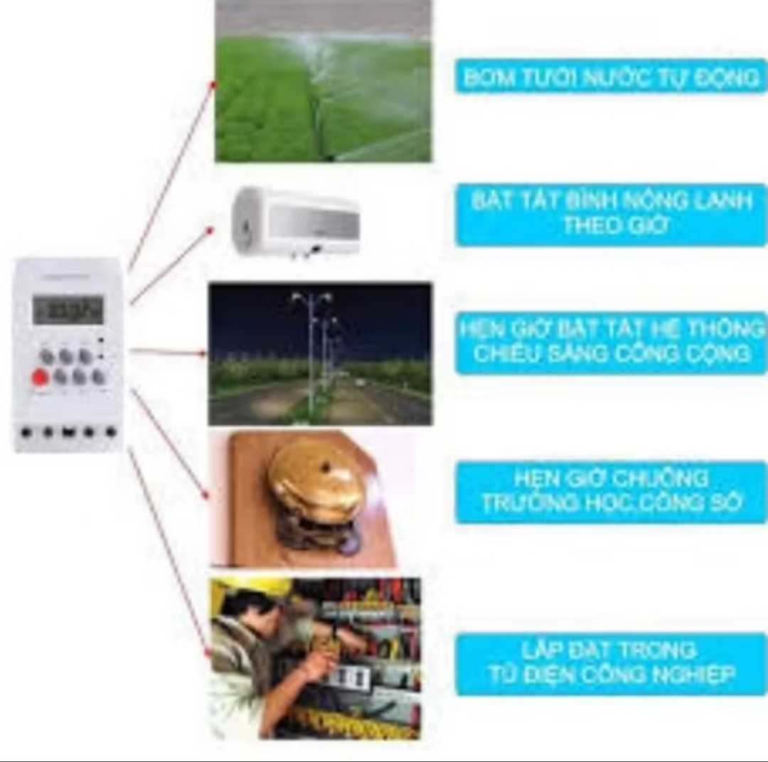 HẸN GIỜ TỰ ĐỘNG BẬT TẮT CÁC THIẾT BỊ ĐIỆN GIA ĐÌNH NHƯ MÁY BƠM BÓNG ĐÈN THUẬN TIỆN