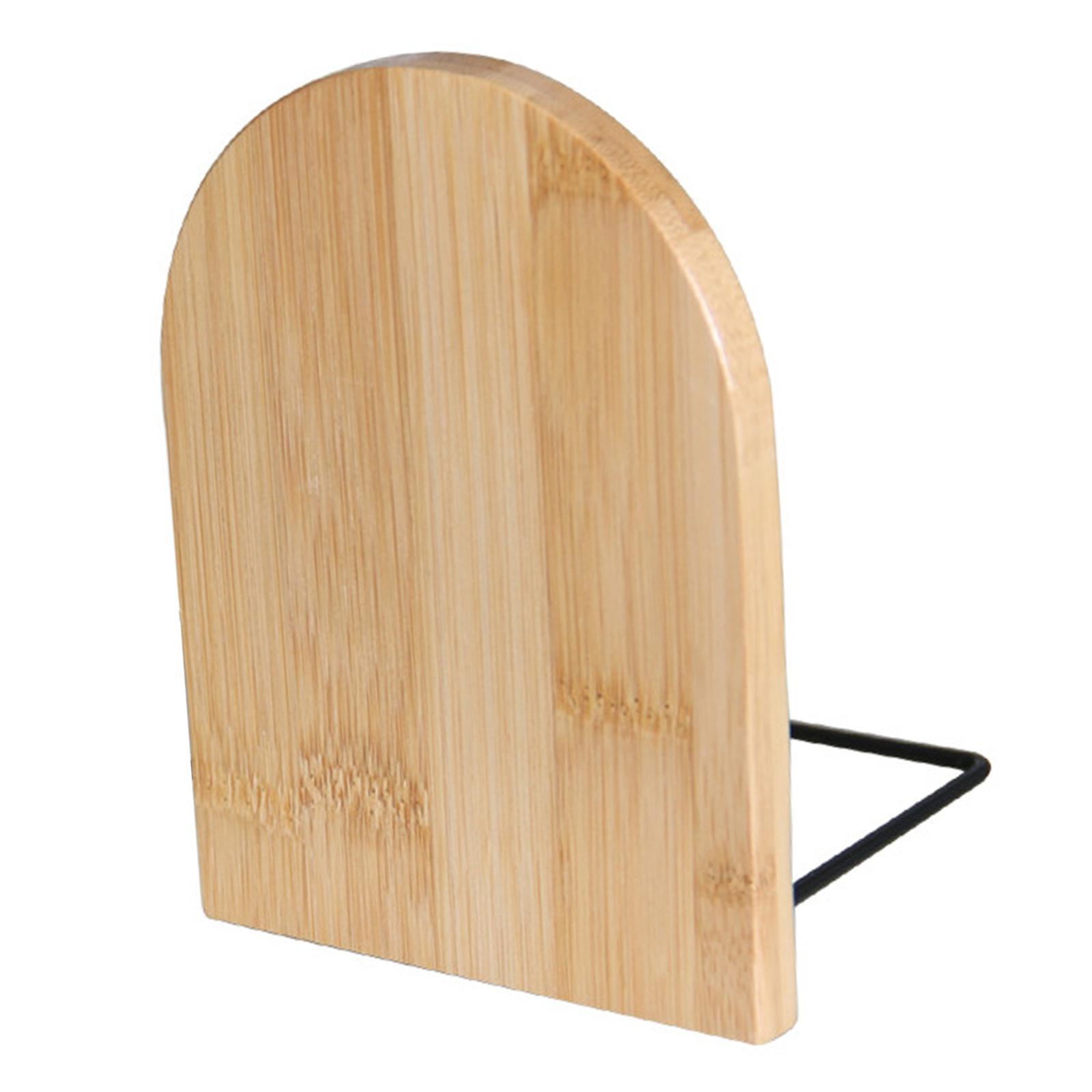 Bookend Desk Organizer, S Decorative Book Ends Stand Holder for Office Bedroom Home Library