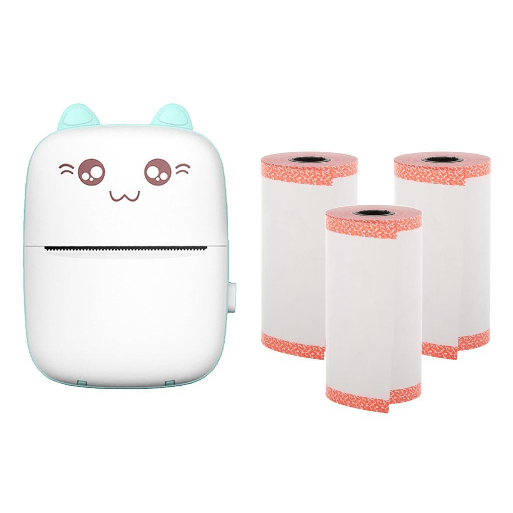 Photo Label with 4 Roll Thermal Paper Scanning Recognition