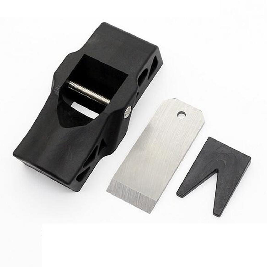 Pack of 2 Mini Wood Planer Hand Tool Flat Bottom Wood Trimming Plane for