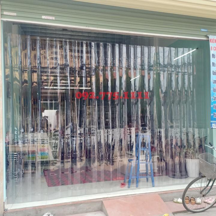 Rèm nhựa PVC ngăn lạnh điều hòa