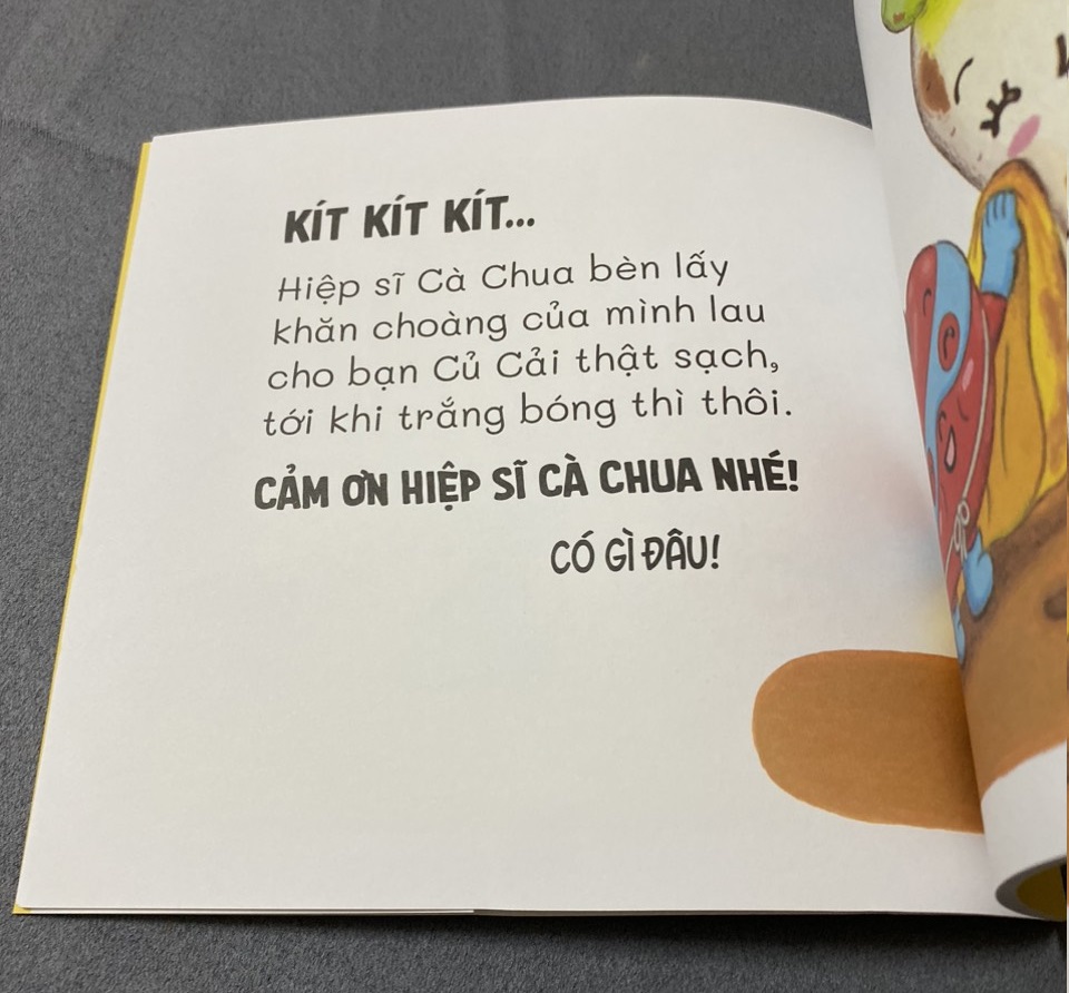 Sách - Cảm ơn bạn cà chua