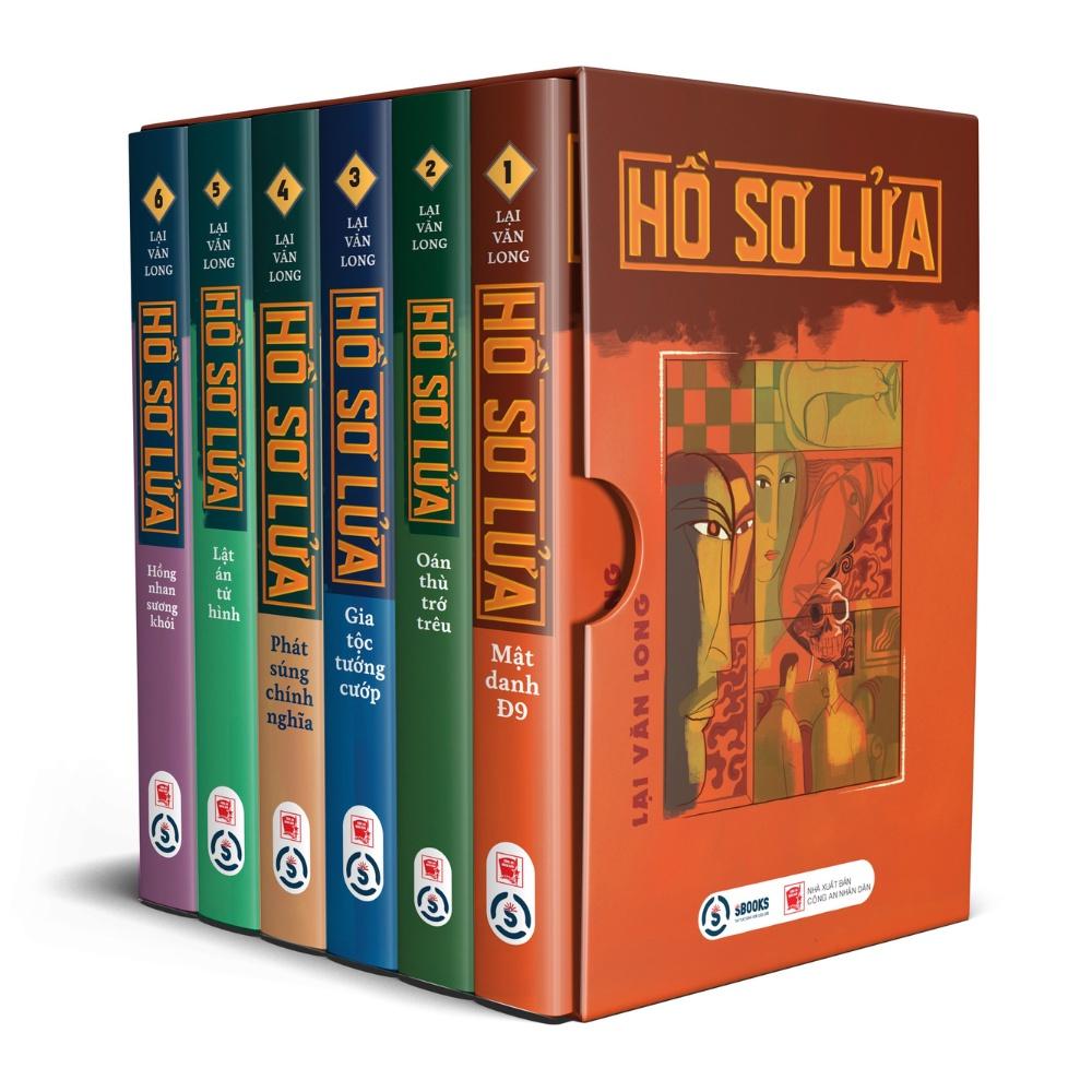 Hình ảnh Combo 6 Cuốn Hồ Sơ Lửa (Tặng Boxset Cho 30 Đơn Hàng Đầu Tiên) - Lại Văn Long