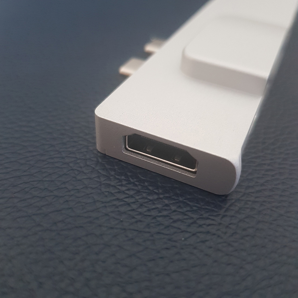 Hub usb type-c cho Macbook M1 2020 ra 8 cổng HDMI, Ethernet 1000Mbps, Type-c, TF, SD, USB