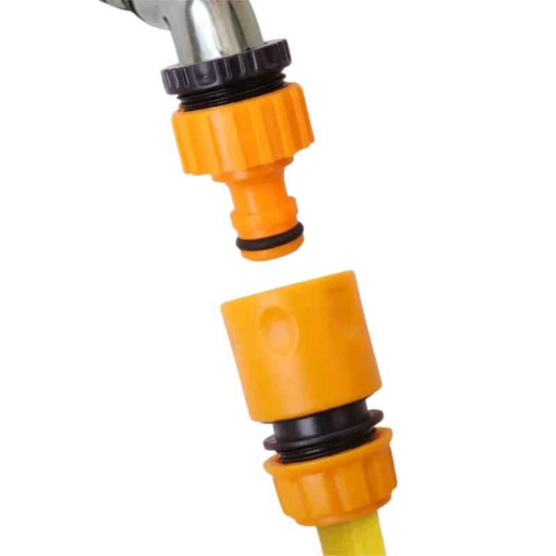 Bộ vòi xịt nước tưới cây VT01 rửa xe tăng áp kèm cút nối nhanh đầy đủ 4 món