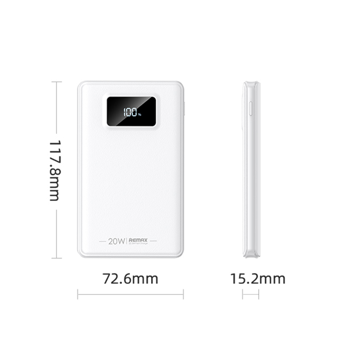 Pin sạc dự phòng 10000mAh 22.5W Remax RPP-319 Hỗ trợ sạc nhanh PD 20W Hàng Chính Hãng Remax Bảo Hành 1 Đổi 1 Trong 12 Tháng