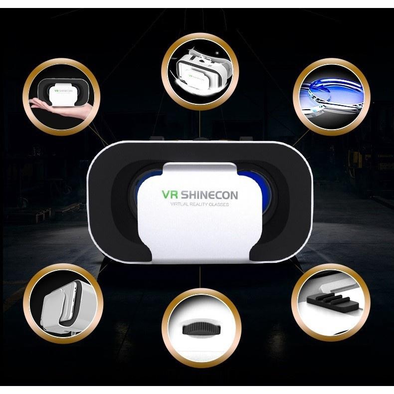 Kính Thực Tế Ảo 3D VR Shinecon 5.0 Cao Cấp