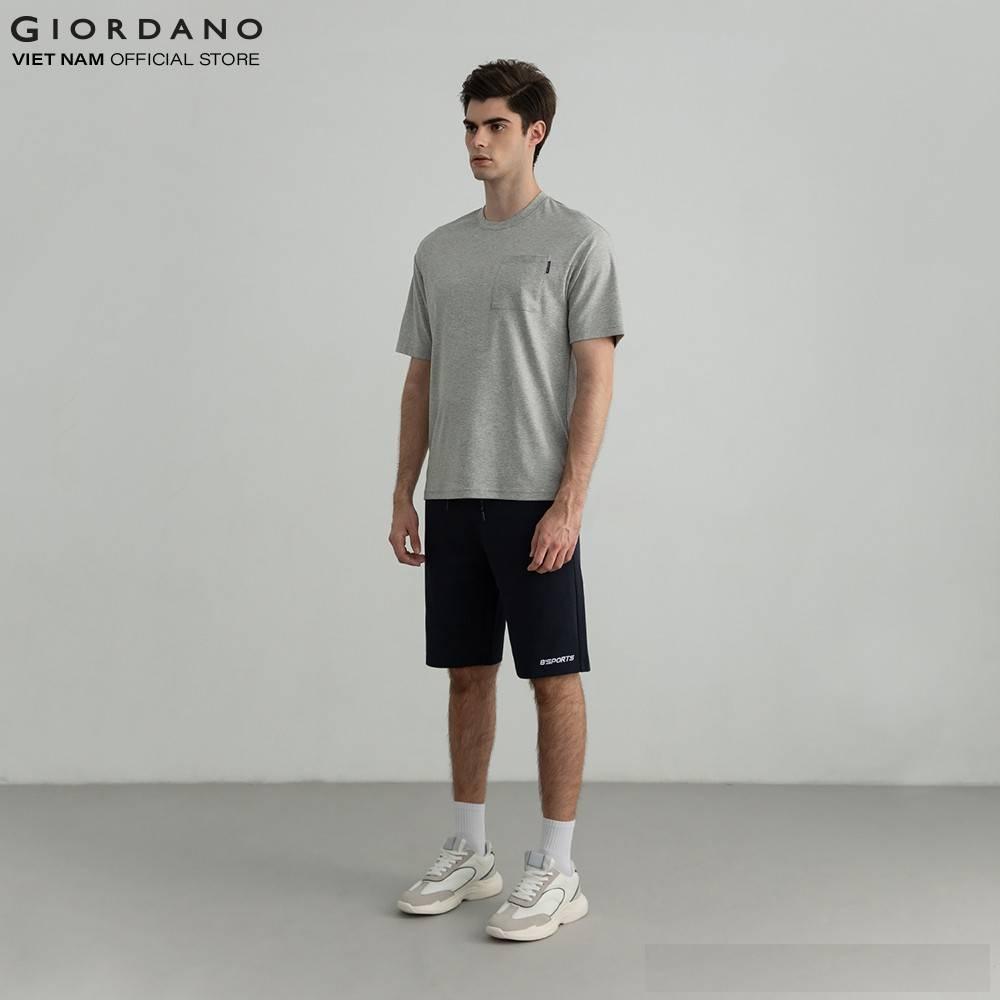 Áo Thun Ngắn Tay Nam Giordano Interlock Pocket Tee 01021211