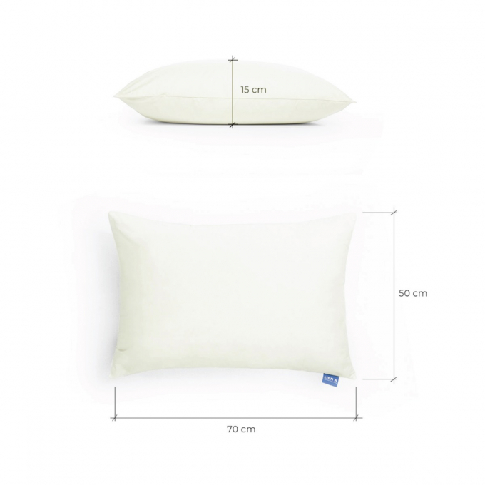 Gối Bông Tơ Tằm Liên Á MLiving Microfiber