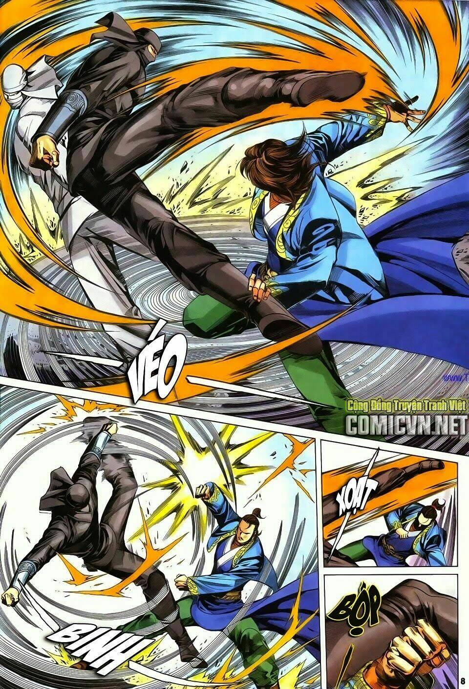 cổ long quần hiệp chapter 81 8