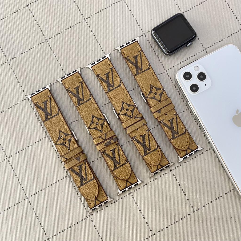 Dây da in họa tiết cực nổi bật dành cho apple watch mới nhất 2021