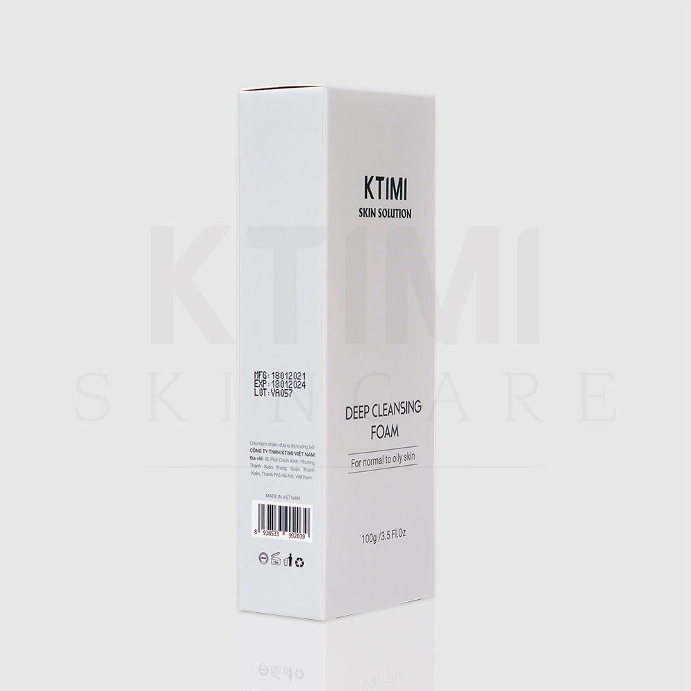 Sữa Rửa Mặt KTIMI Deep Cleansing Foam