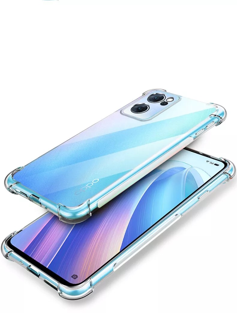 Ốp lưng dành cho OPPO Reno7 5G, Reno7 Z 5G, OPPO A96 5G trong suốt chống sốc bảo vệ camera sau