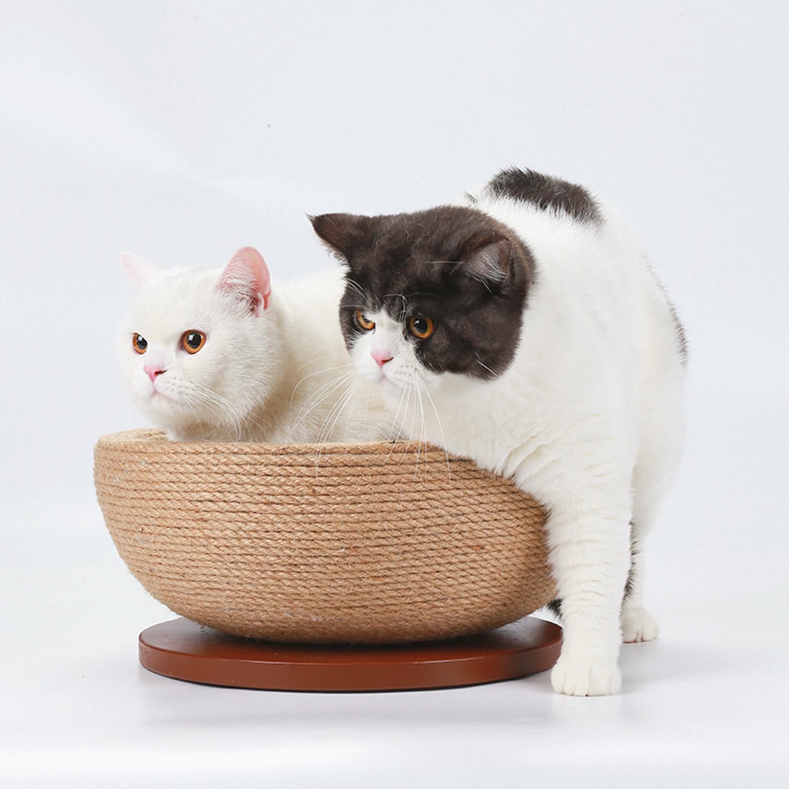 Round Cat Scratcher Board for Couch Carpets Sofa Furniture Protection Indoor