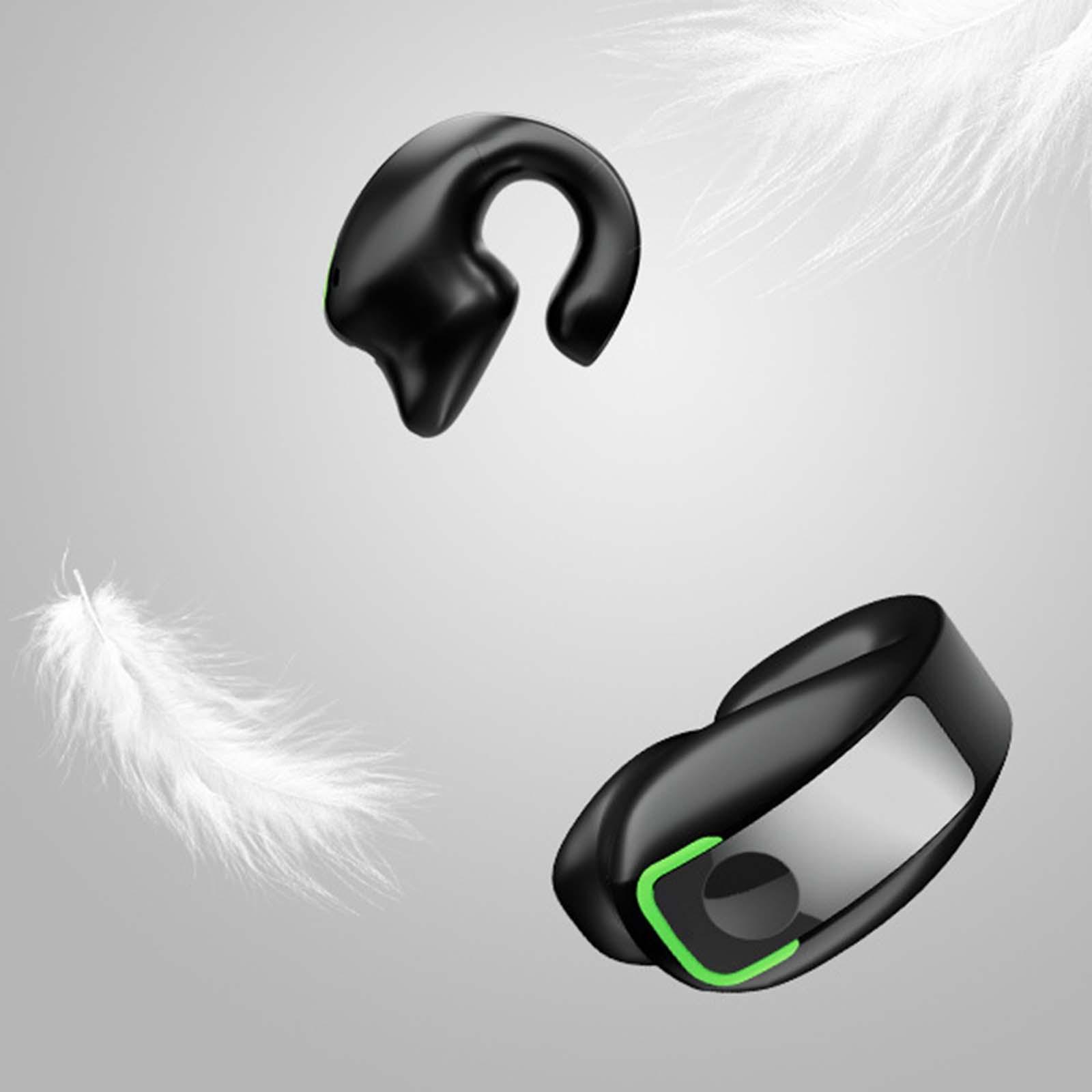 Workout Headset with Charging Cable Gym Running Black