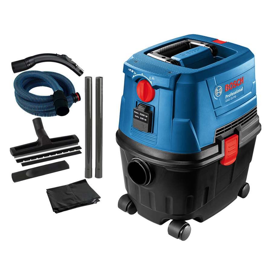 Máy hút bụi Bosch GAS 15PS - 15 lít, 1100W