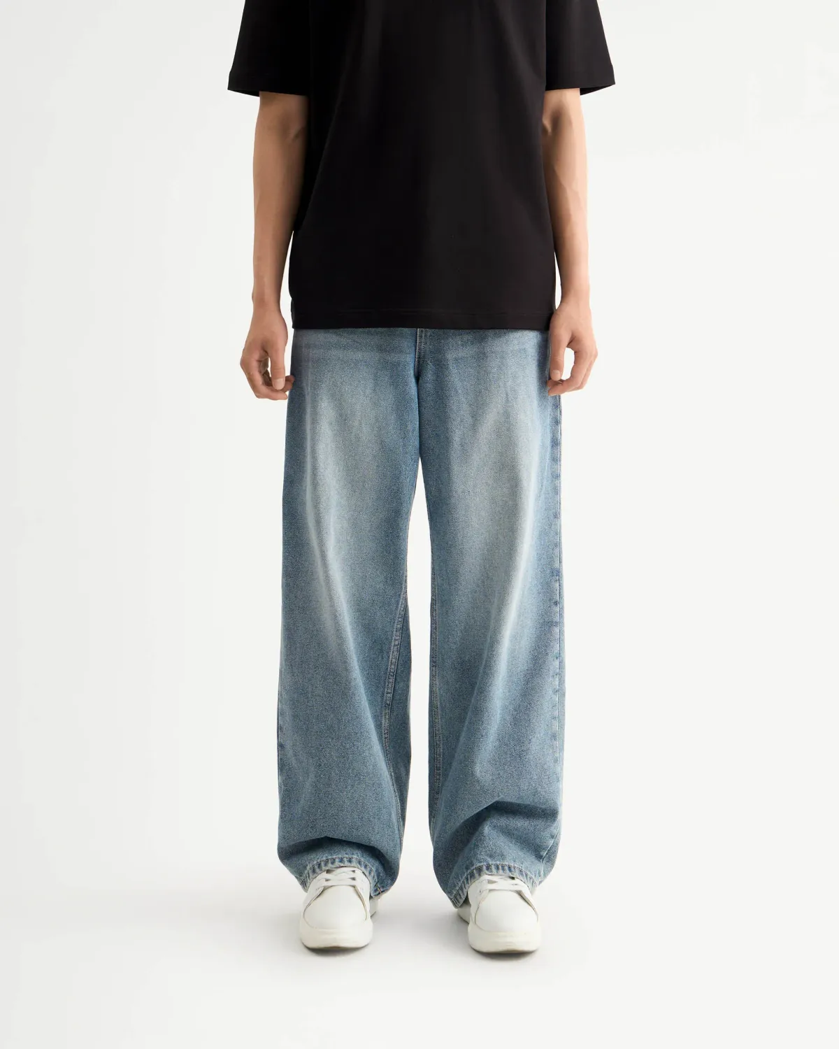 Quần jean nam ống rộng form wide leg - RT10S25DPA014 | ROUTINE CÀ MAU