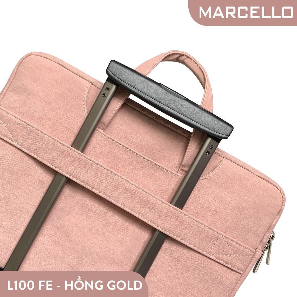 Túi chống sốc laptop, macbook thời trang có quai xách Marcello L100FE 3 kích thước 13inch , 15inch. 15.6 inch