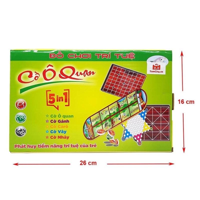 ĐỒ CHƠI TRÍ TUỆ- CỜ Ô ĂN QUAN 5IN1