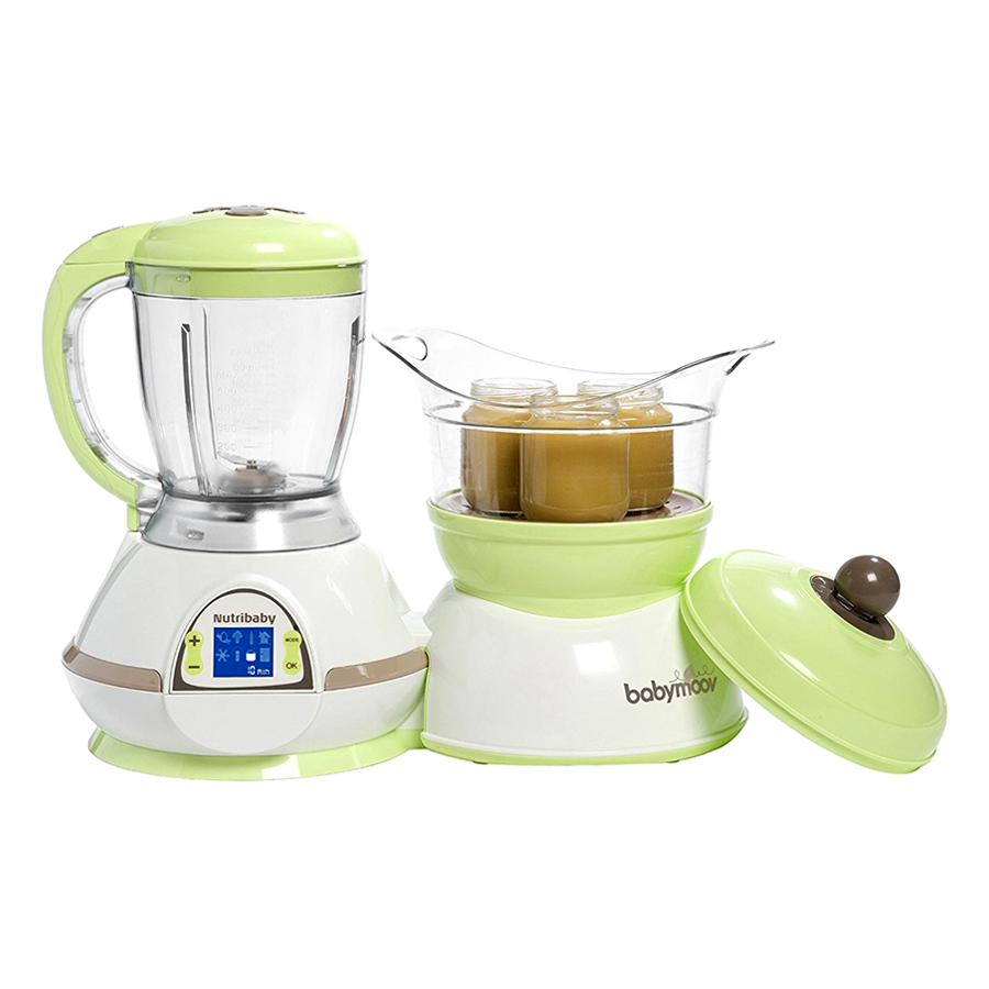 Máy Xay Hấp Đa Năng Nutribaby 5 In 1 Babymoov 1000203 (Xanh)