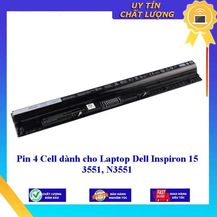 Pin dùng cho Laptop Dell Inspiron 15 3551 N3551 - Hàng Nhập Khẩu  MIBAT960