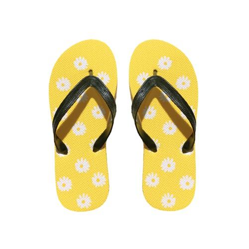 Dép kẹp xỏ ngón đi biển in hoa văn dễ thương dép - DK012
