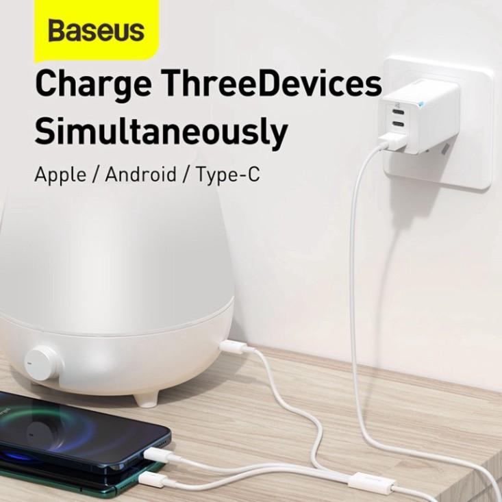 Cáp sạc đa năng Baseus Superior Series Fast Charging Data Cable USB to M+L+C 3.5A-Hàng chính hãng.