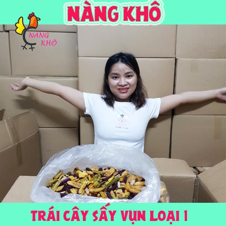 Trái Cây Sấy ( 500gr Thập Cẩm Sấy hàng vụn loại ngon đủ 10 vị )