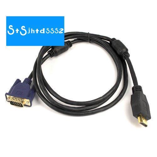 Dây Cáp Chuyển Đổi Hdmi Sang Vga Hd-15 Dài 1.8 M 6ft
