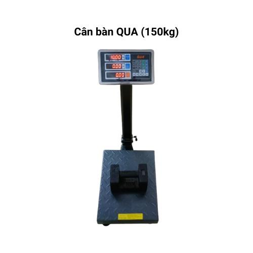 [ bảo hành 2 năm ] Cân tính tiền điện tử cân bàn QUA ( 100kg&amp;150kg ) được làm bằng sơn tĩnh điện cao cấp