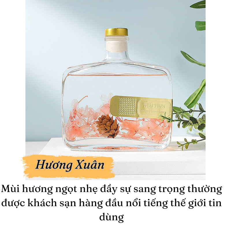 Tinh Dầu Thơm Phòng khuếch tán cắm que bản mới 200ml Hương Liệu Thiên Nhiên Tự Khuếch Tán khử mùi không khí
