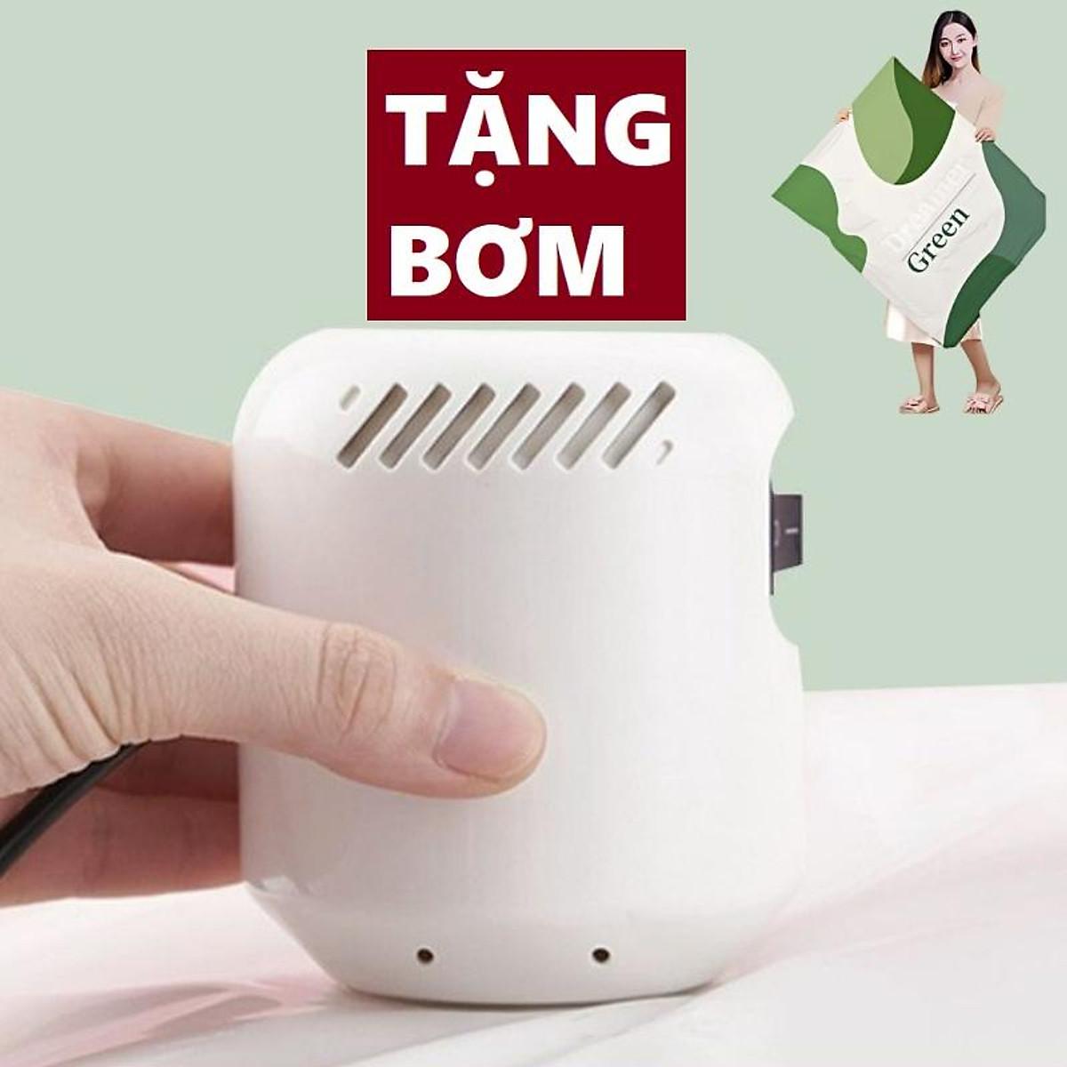 Combo 6 Túi Hút Chân Không Đựng Chăn Màn, Quần Áo Kèm Bơm Điện Đa Năng, Chống Ẩm Mốc Bụi, Bảo Quản Quần Áo Chăn Gối Mền