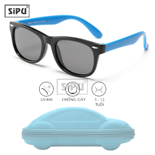 Mắt Kính Trẻ Em SiPU Chính Hãng MK02 Cao Cấp Chống UV400 + Chống gãy Cho Bé Trai Bé Gái