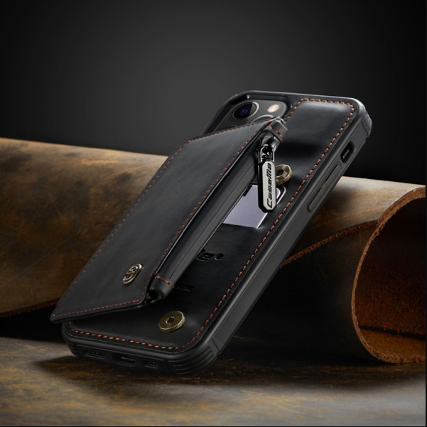 Ốp Lưng Da Bò Thật Chính Hãng CaseMe Kèm Ví Chống Sốc Cho iPhone 11 Pro - Hàng Chính  Hãng