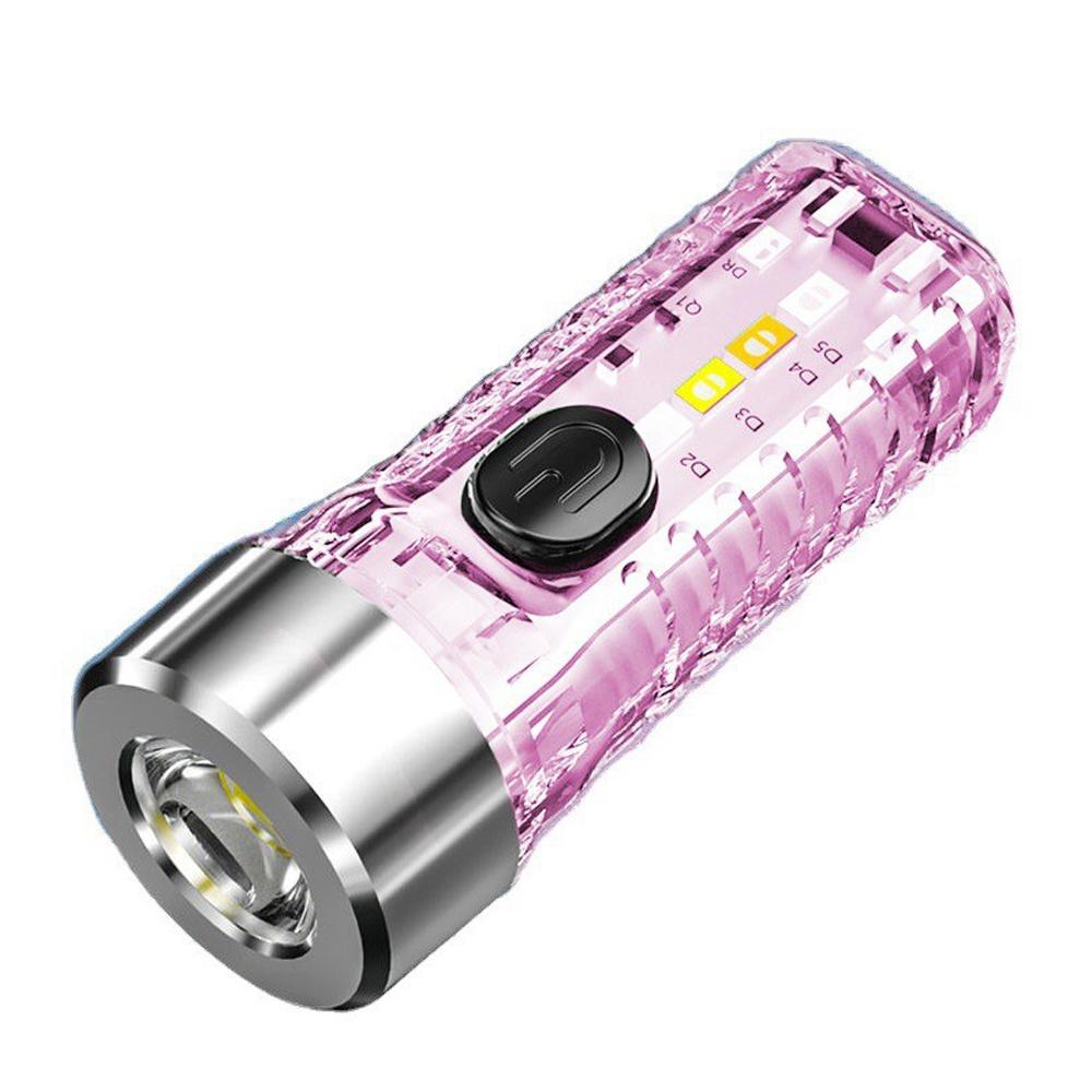 Mini Multi-function High Brightness Keychain Flashlight Outdoor and Home-use Multi-modes Portable Flashlight Light-weight Keychain Light