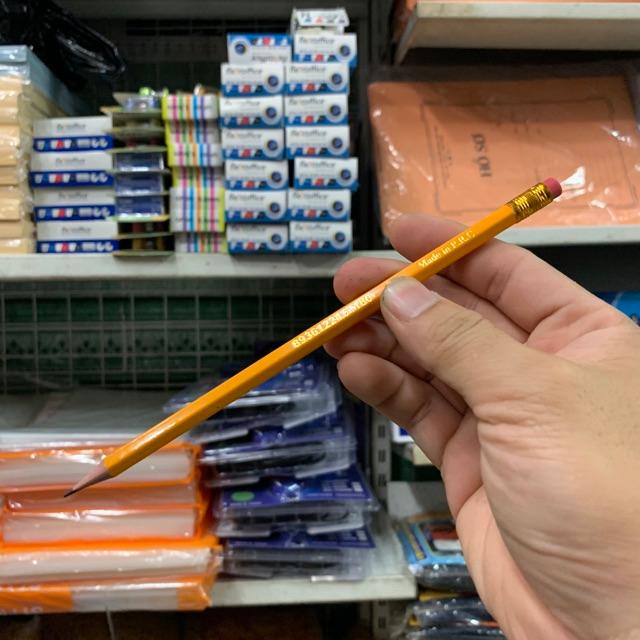 Bút chì đen 2B thân vàng Gstar