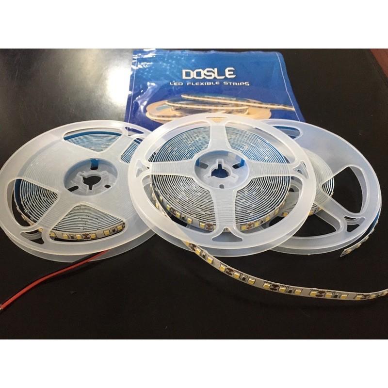Dây Led dán thanh nhôm V, chíp Led 5054 Dây led dán tốt. Loại 120Led/m. 5m/cuộn.