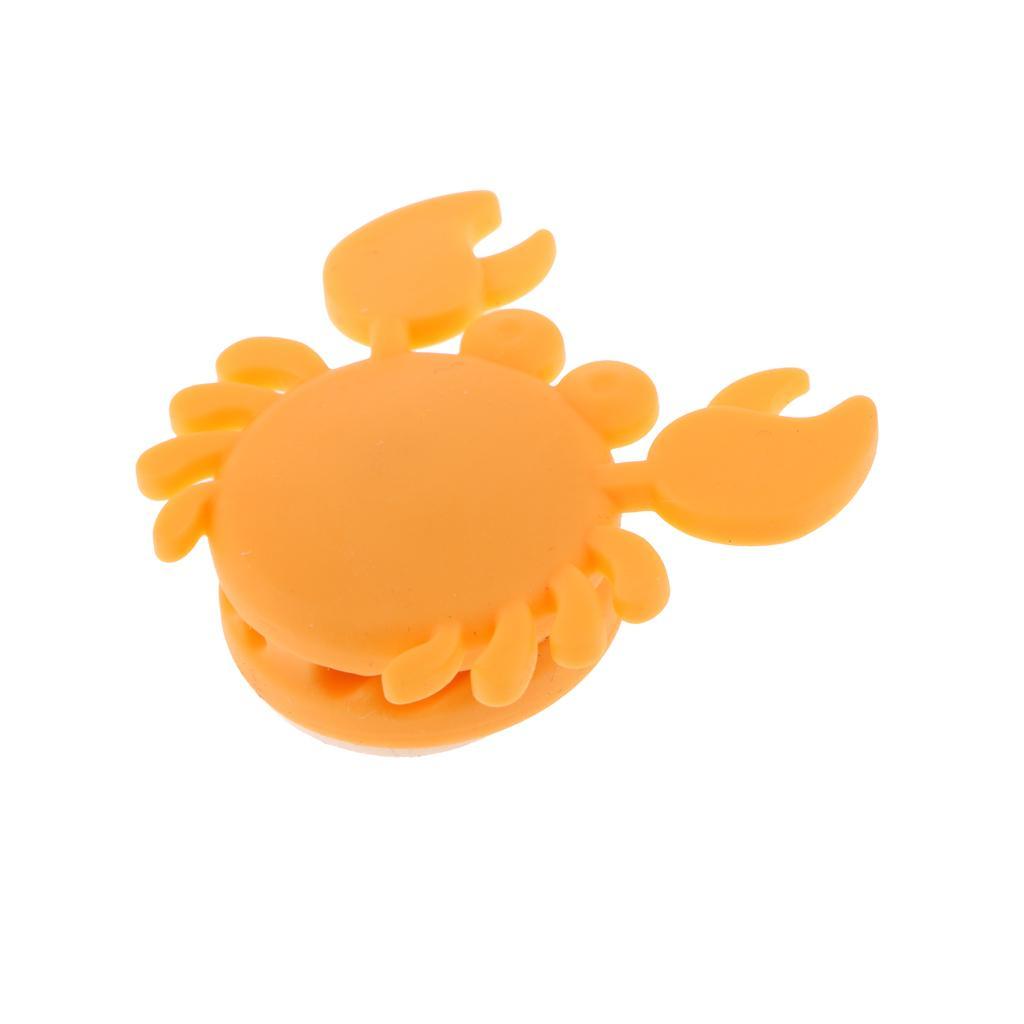 Cable Winder Earphones Cord Protector Charger USB Cable Saver Orange