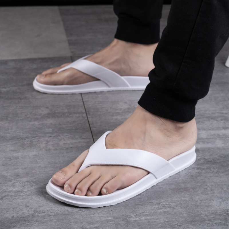 _Dép Kẹp/Dép Đôi Nam Nữ Cao Su Đúc Nguyên Khối ÊM ÁI đủ size đen nâu trắng