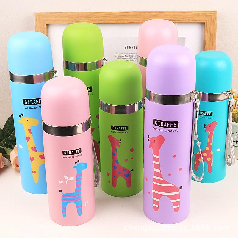 Bình giữ nhiệt hình thú kèm ca xinh xắn