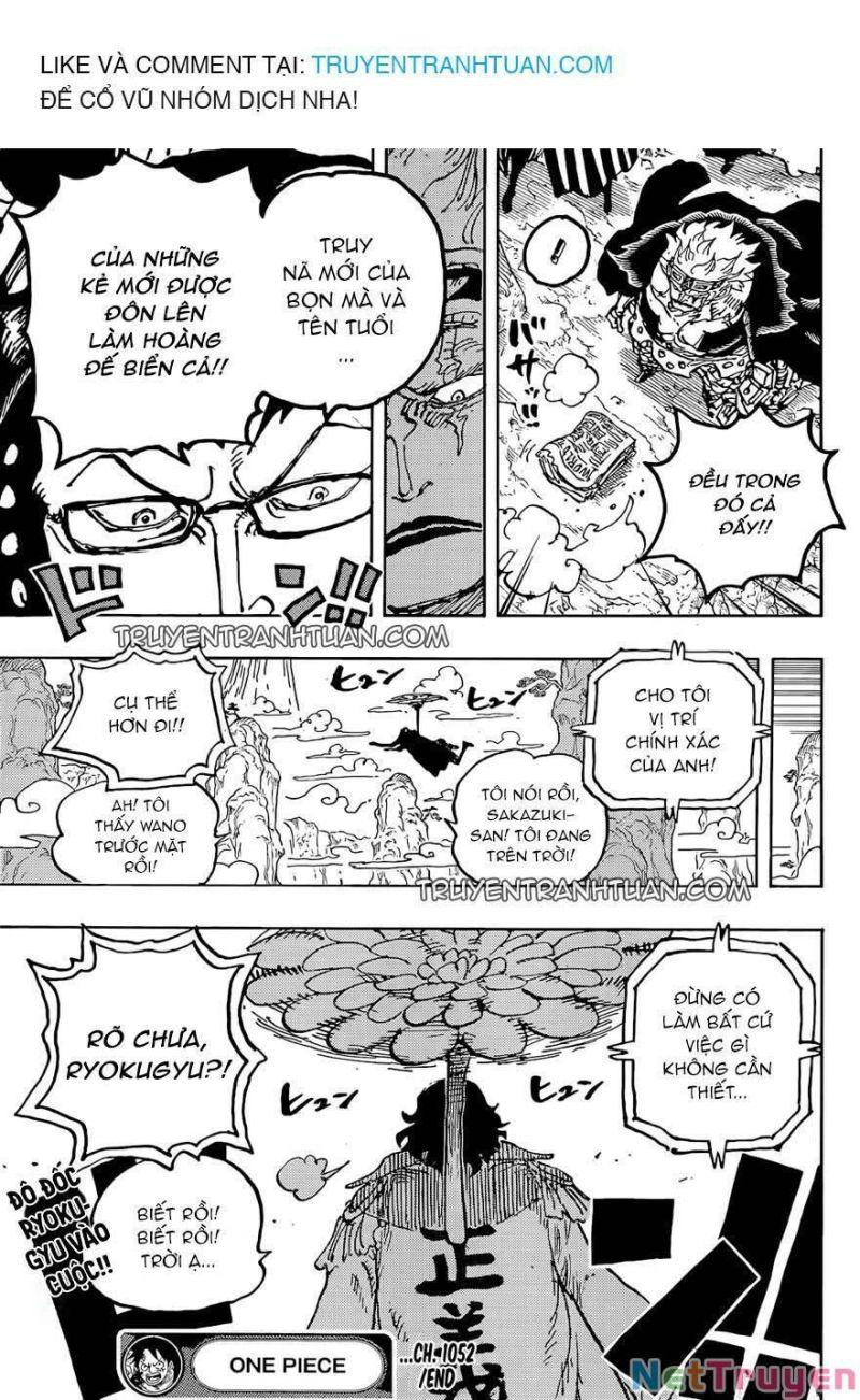 đảo hải tặc - one piece chapter 1052 15