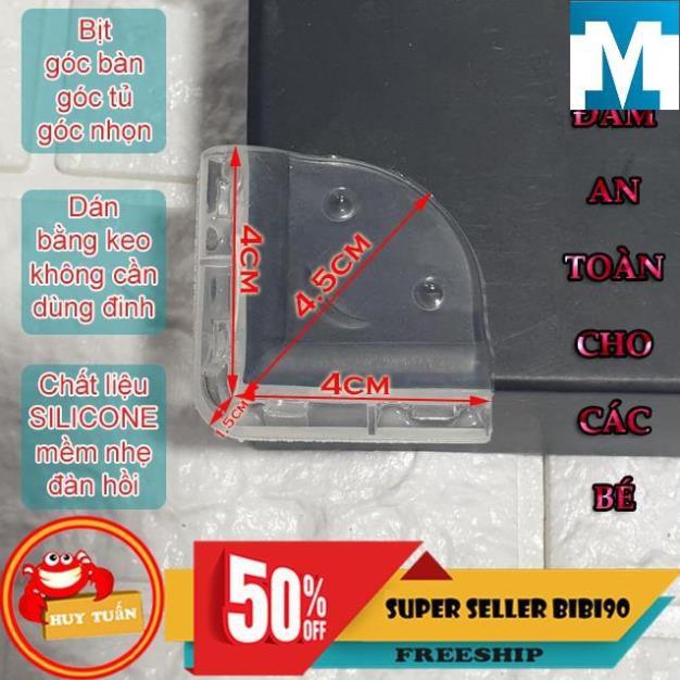 Miếng bịt góc bàn bằng silicone hình mặt cười bảo đảm an toàn cho trẻ