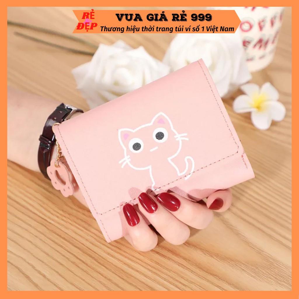 Ví nữ mini ngắn cầm tay đẹp nhỏ gọn bỏ túi thời trang giá rẻ VN92